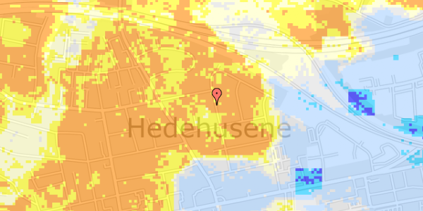 Ekstrem regn på Vildkildevej 13