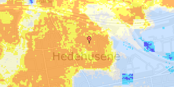 Ekstrem regn på Vildkildevej 15