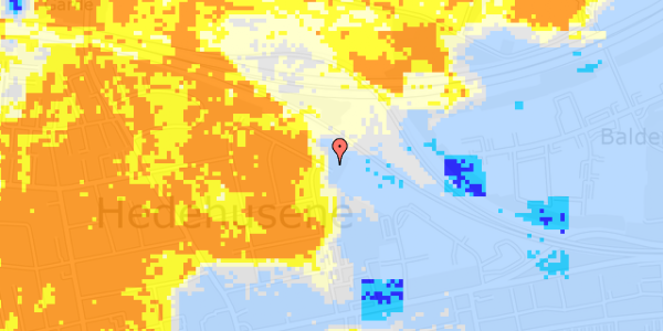 Ekstrem regn på Vildkildevej 55