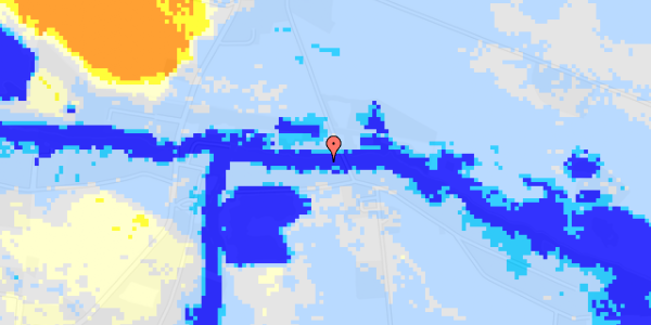 Ekstrem regn på Åløbet 4B