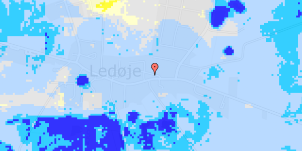 Ekstrem regn på Ledøje Bygade 39