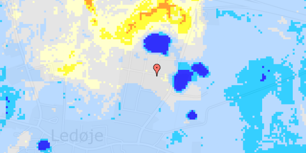 Ekstrem regn på Præstetoften 9