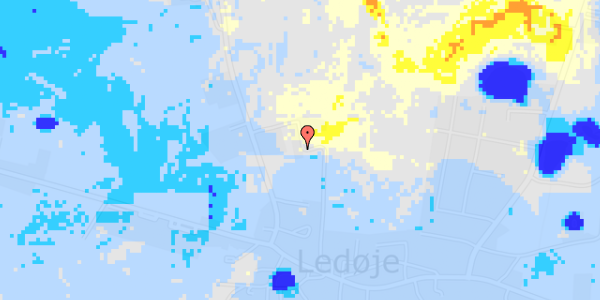 Ekstrem regn på Råbrovej 25D