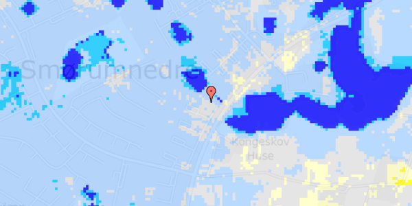 Ekstrem regn på Astershaven 265