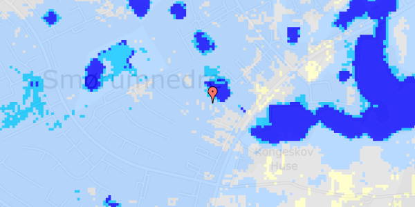 Ekstrem regn på Astershaven 291