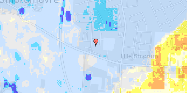 Ekstrem regn på Dyvelåsen 20