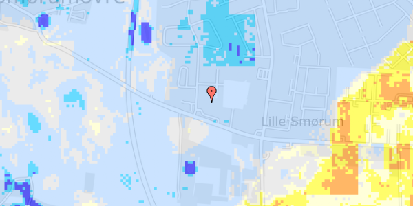 Ekstrem regn på Dyvelåsen 24