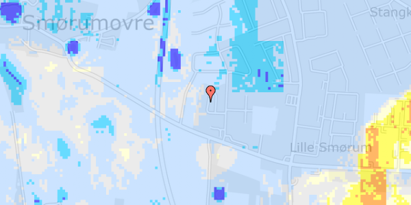 Ekstrem regn på Dyvelåsen 37