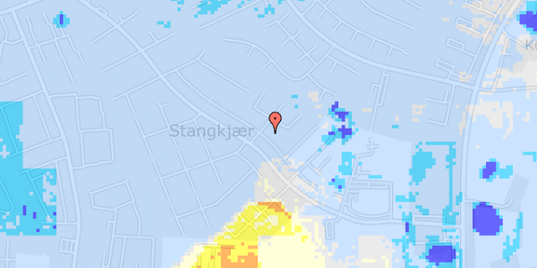 Ekstrem regn på Folekær 25