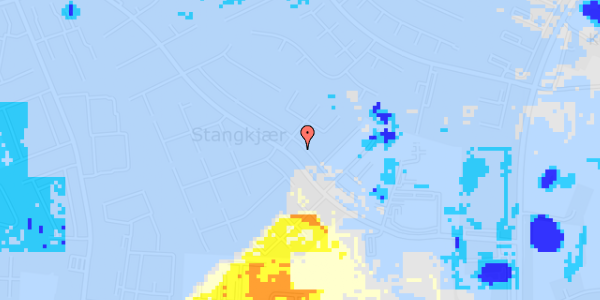 Ekstrem regn på Folekær 30