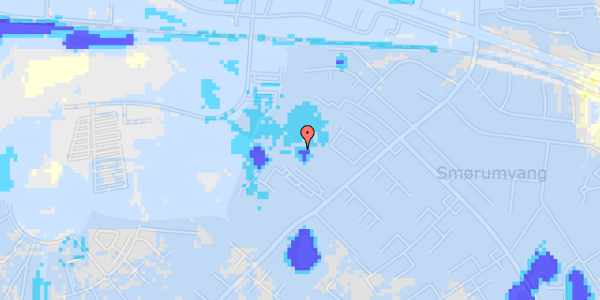 Ekstrem regn på Hindbærvangen 196