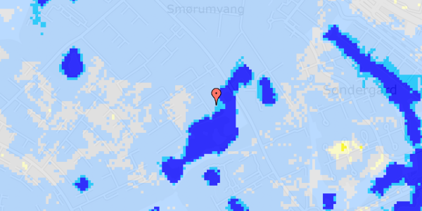 Ekstrem regn på Jordbærvangen 15