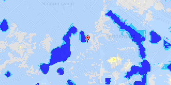 Ekstrem regn på Mosevej 5A