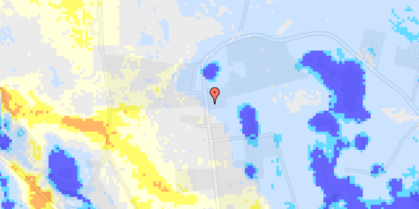 Ekstrem regn på Nybøllevej 35