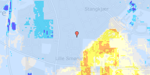 Ekstrem regn på Nøddelunden 364