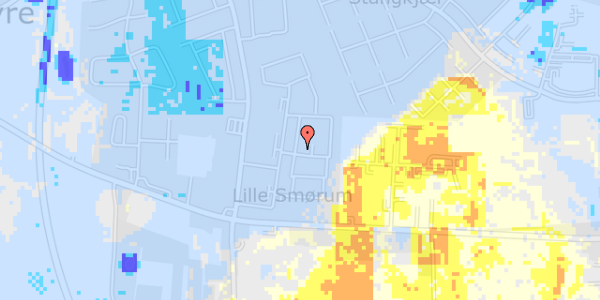 Ekstrem regn på Nøddelunden 438