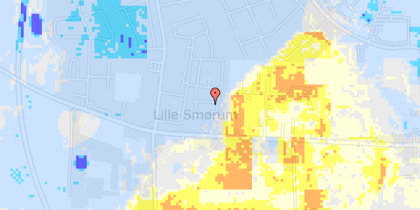 Ekstrem regn på Nøddelunden 620