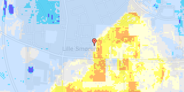 Ekstrem regn på Nøddelunden 636