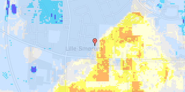 Ekstrem regn på Nøddelunden 654