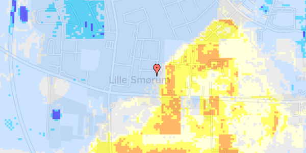 Ekstrem regn på Nøddelunden 662