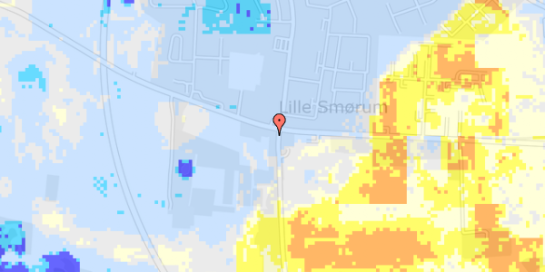 Ekstrem regn på Skebjergvej 14