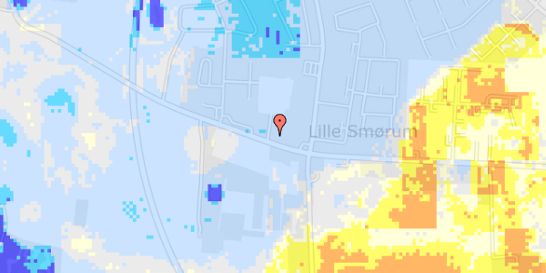 Ekstrem regn på Skebjergvej 15