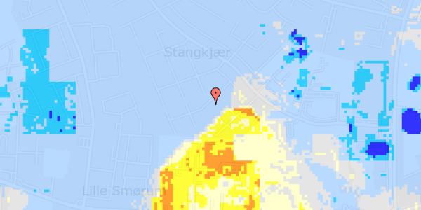 Ekstrem regn på Stenkær 21