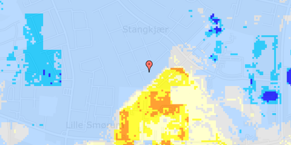 Ekstrem regn på Stenkær 27