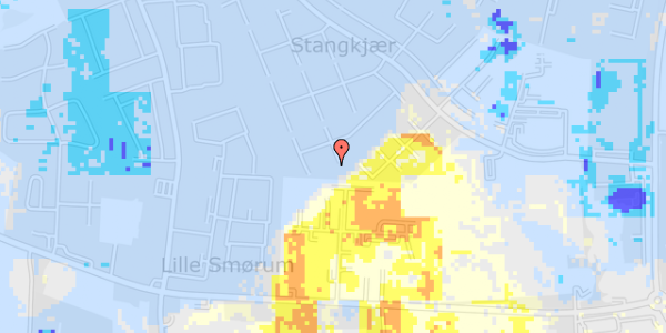 Ekstrem regn på Stenkær 35