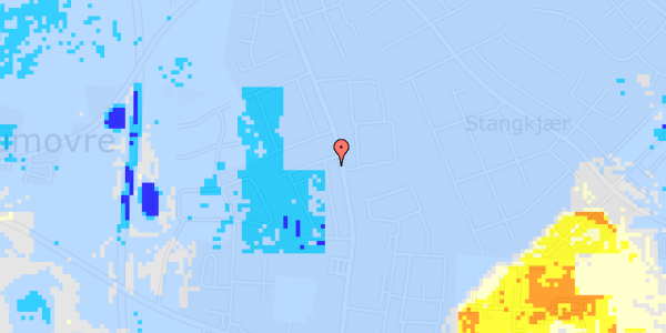 Ekstrem regn på Søagerbakken 57