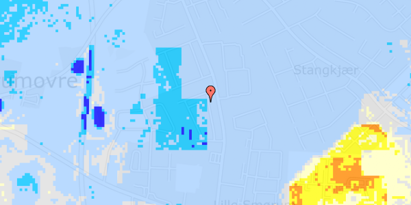 Ekstrem regn på Søagerbakken 61