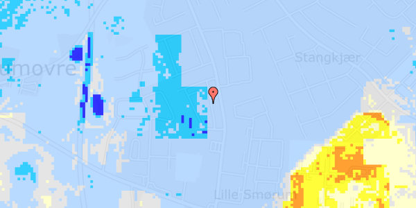 Ekstrem regn på Søagerbakken 69