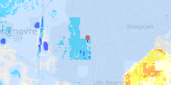 Ekstrem regn på Søagerbakken 123