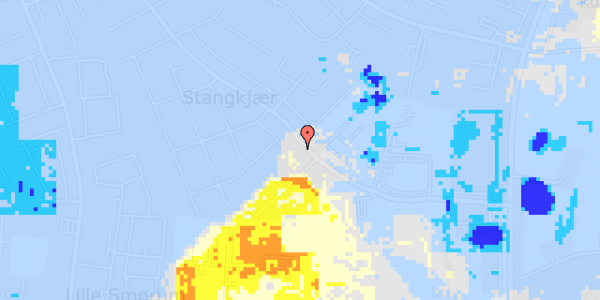 Ekstrem regn på Teglkær 4