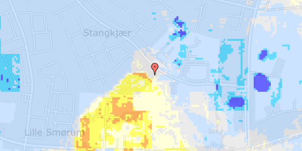 Ekstrem regn på Teglkær 7