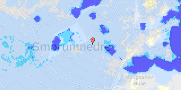 Ekstrem regn på Åkandehaven 180