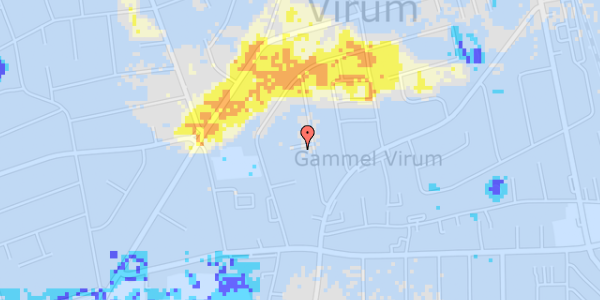 Ekstrem regn på Agerbakken 3