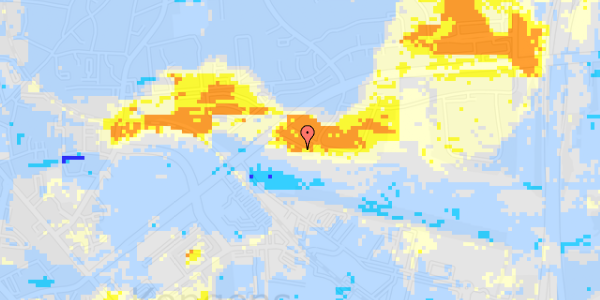 Ekstrem regn på Agervang 50