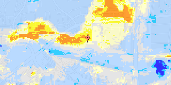 Ekstrem regn på Agervang 84