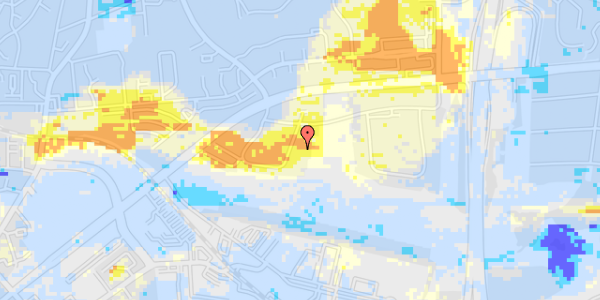 Ekstrem regn på Agervang 90