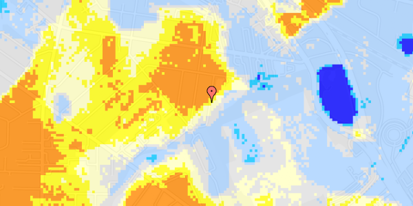 Ekstrem regn på Asavænget 20