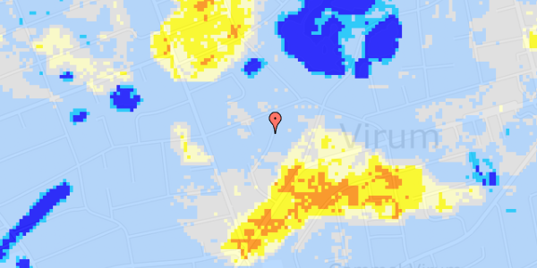 Ekstrem regn på Askimvej 27