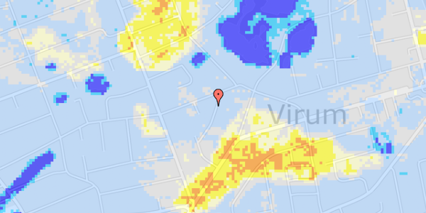 Ekstrem regn på Askimvej 29