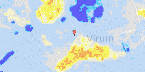 Ekstrem regn på Askimvej 30