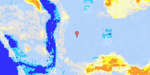 Ekstrem regn på Asylgade 7A