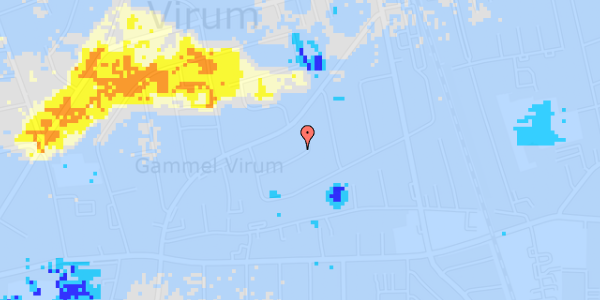 Ekstrem regn på Bakketoppen 15