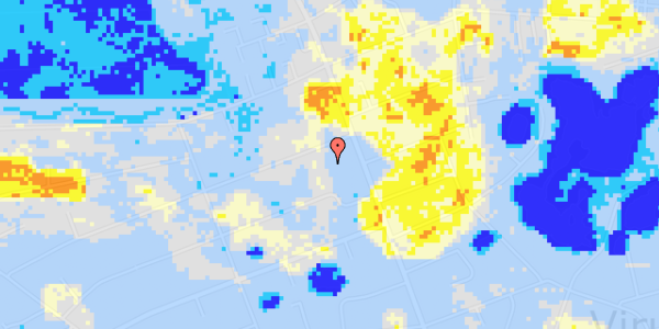 Ekstrem regn på Bakkevej 5A