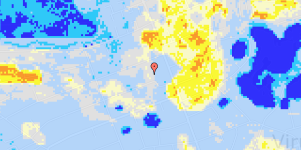 Ekstrem regn på Bakkevej 7A