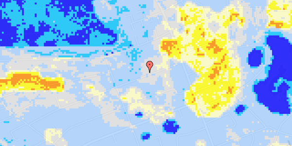 Ekstrem regn på Bakkevej 16B