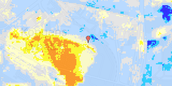 Ekstrem regn på Birkholmsvej 19